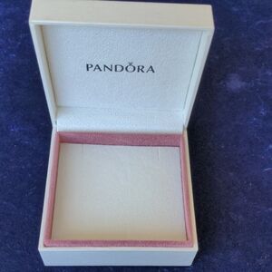 New Pandora Jewelry Box, Pink Trim